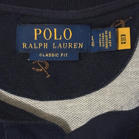 Polo Ralph Lauren "Horse Saddle and Boots" Graphic Short Sleeve Polo Shirt Large - Picture 3 of 10